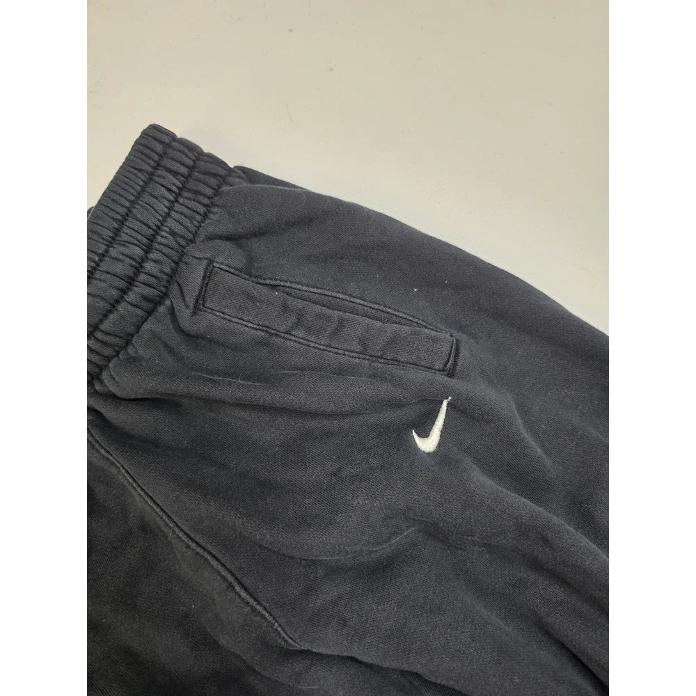 Nike Boys Black Fleece Joggers Graphic Logo Sweatpants Size Medium M